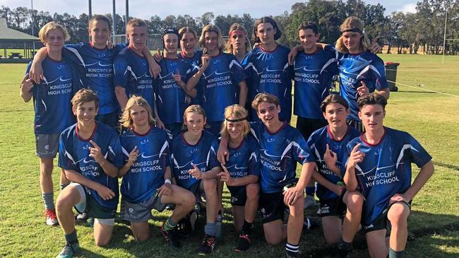 WINNERS: The Kingscliff under-15s pictured their final. Picture: Michael Doyle