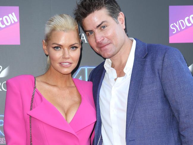 Sophie Monk and Stu Laundy following the finale of The Bachelorette.