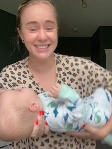 Sucking snot out of 2024 babies nose