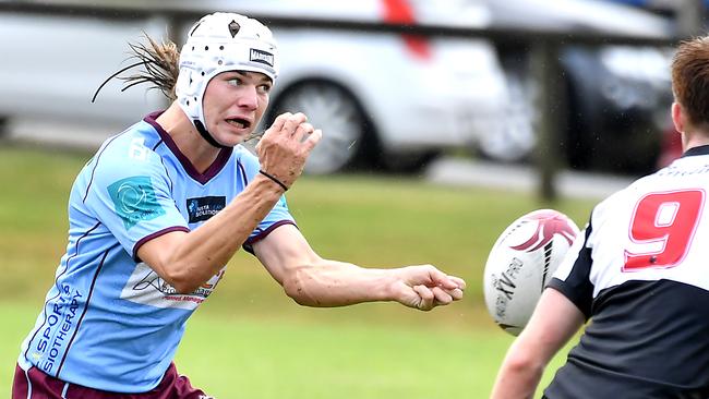 Norths player Jack Hussey Norths Vs Souths Colt 1 Saturday April 23, 2022. Picture, John Gass