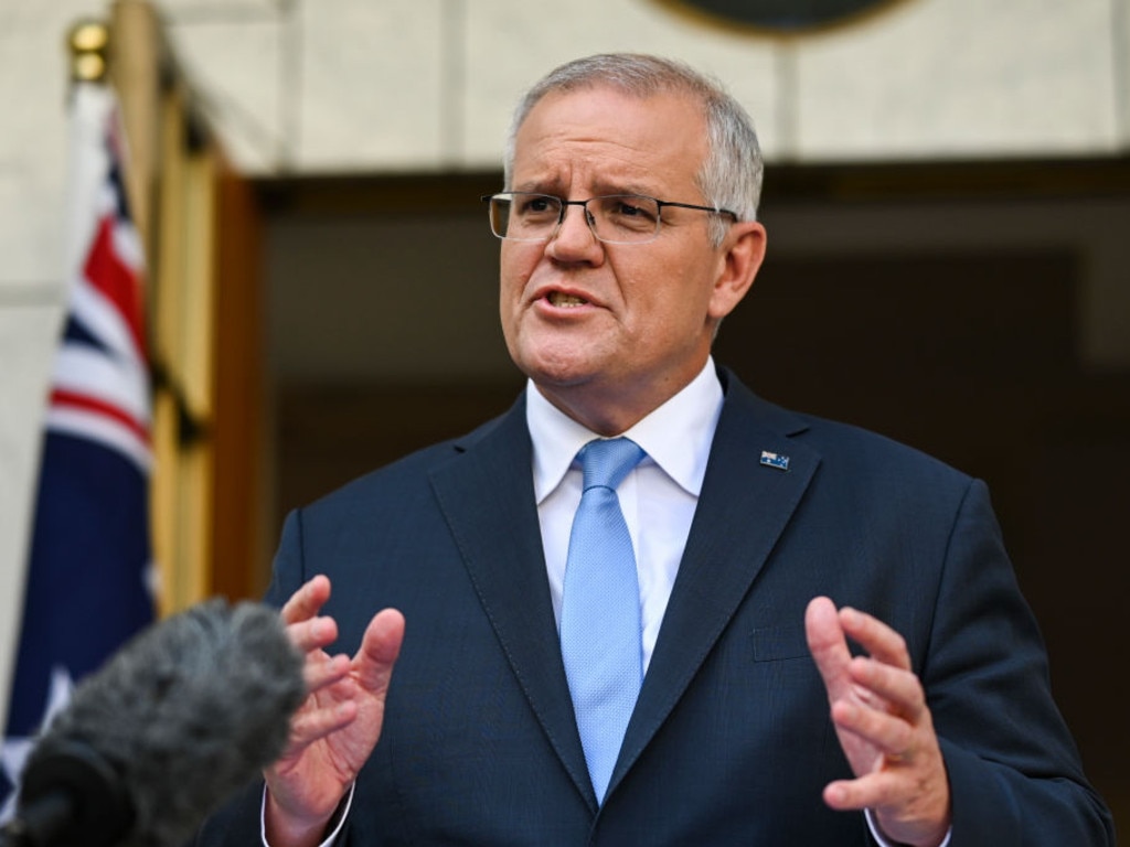 Prime Minister Scott Morrison says Australians are fed up of walking on eggshells.