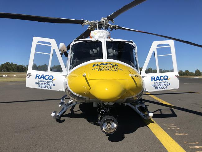 RACQ Capricorn Helicopter Rescue.