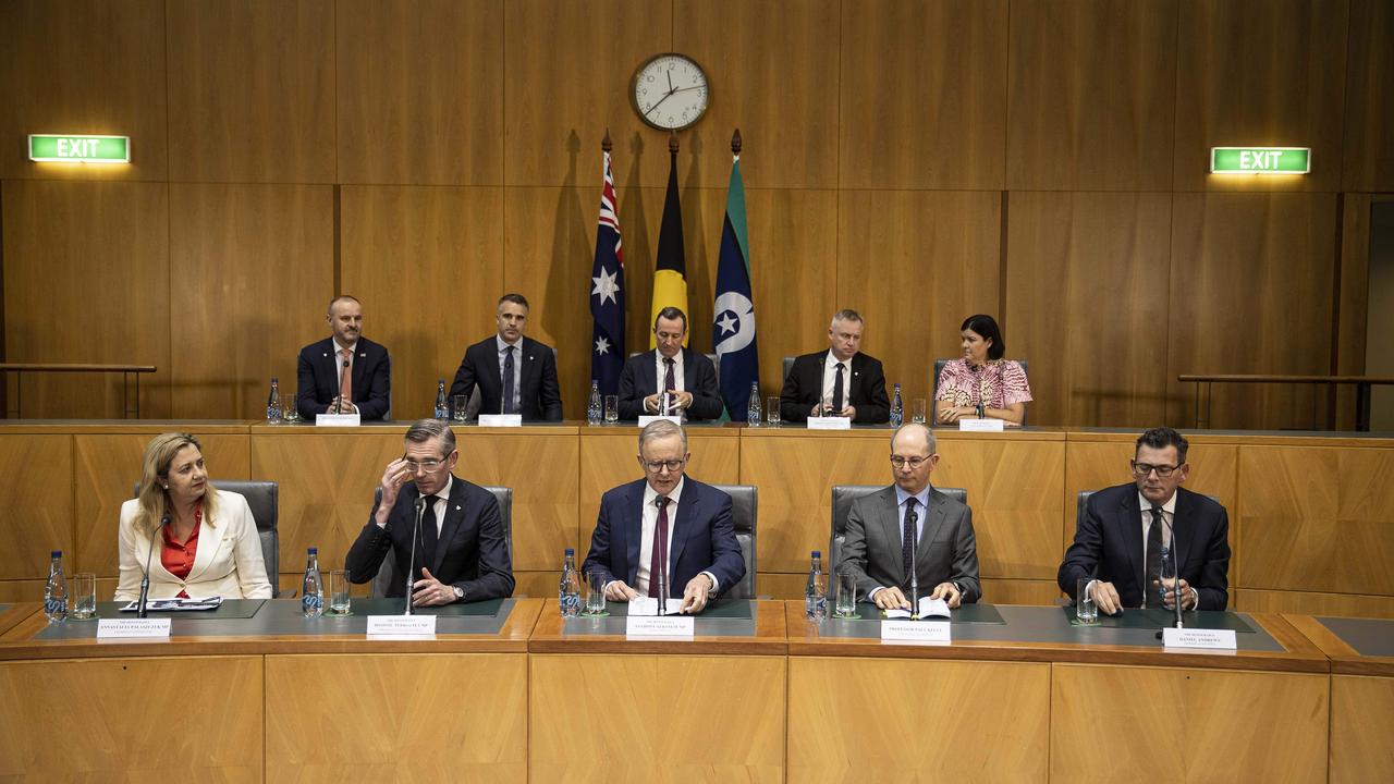 PM Anthony Albanese made the announcement after a meeting with national cabinet. Picture: NCA NewsWire / Gary Ramage