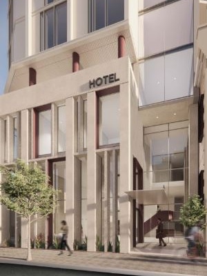 The proposed hotel. Picture: PACT Architects