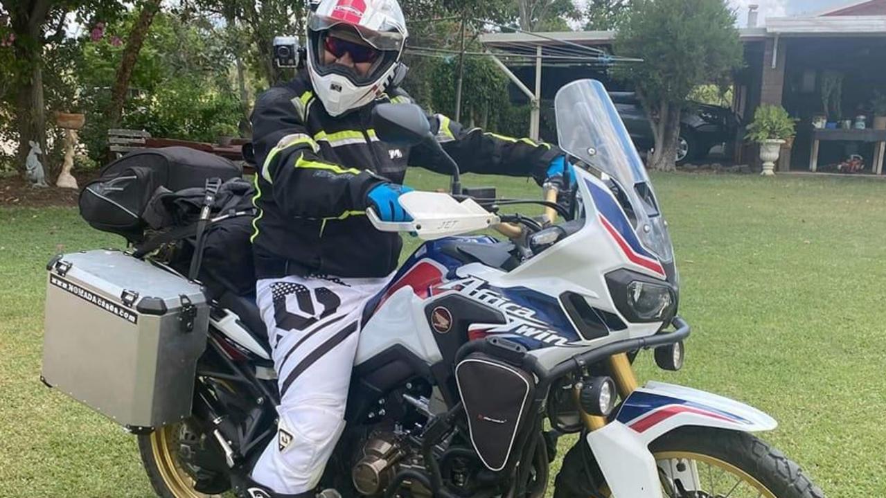 Glenlee man Darren Holley, 50, died in a single vehicle motorbike crash at St Lawrence on Friday.