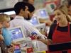 KOCH COLUMN - COST OF LIVING .. Customers standing at a checkout counter in a supermarket Picture: Thinkstock