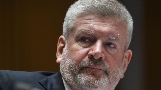 Communications Minister Mitch Fifield says articles and broadcasts “contained a number of errors and omissions of fact”. Picture: AAP Image/Lukas Coch