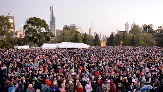 Crowds grow each year. Picture: Nicole Garmston