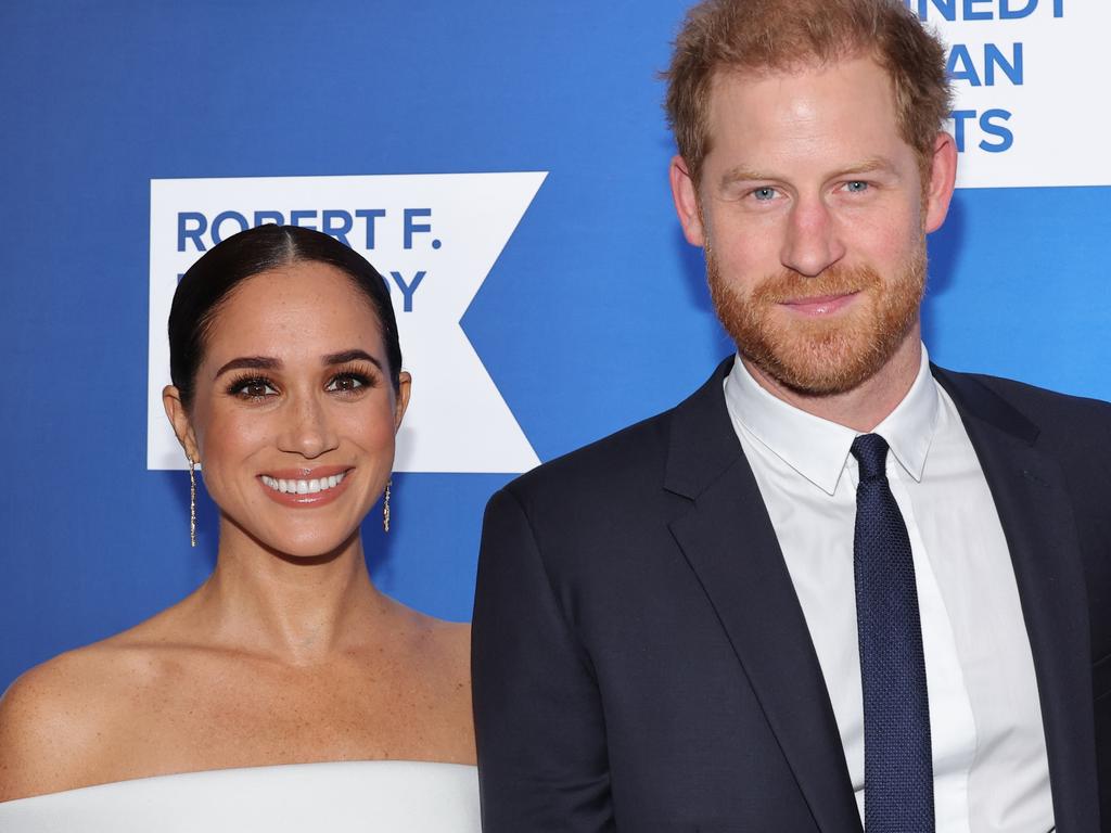 Meghan and Harry attended the Robert F. Kennedy Human Rights Ripple of Hope Gala in New York around the same time. Picture: Mike Coppola/Getty Images forÃ&#130;Â 2022 Robert F. Kennedy Human Rights Ripple of Hope Gala