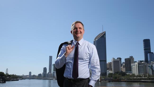 Suncorp CEO Steve Johnston. Photo Mark Cranitch.