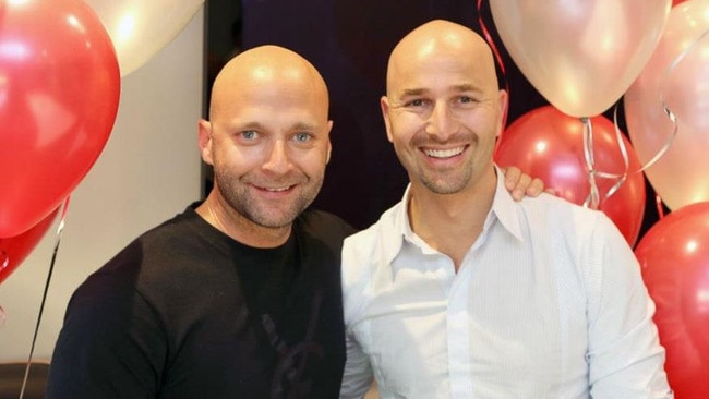 Excite Holidays co-founders George Papaioannou and Nicholas Stavropolous. Picture: Facebook