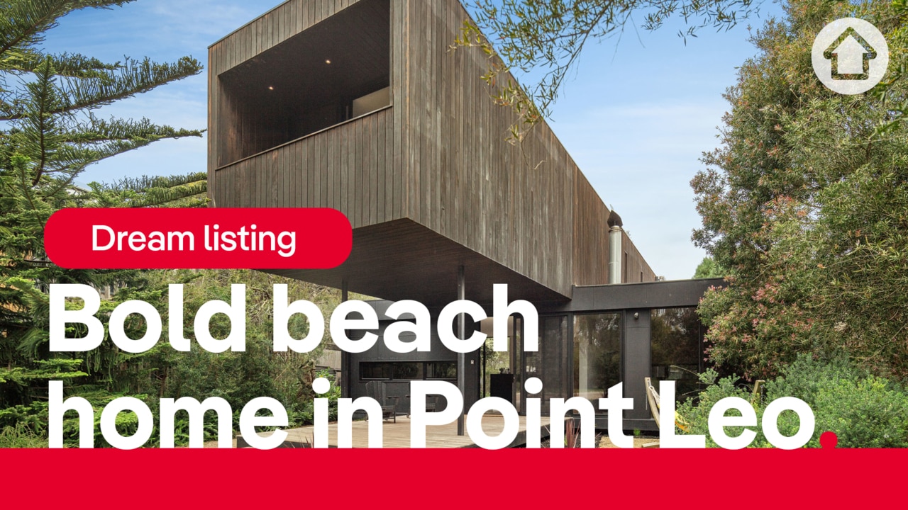 Bold beach house in Point Leo