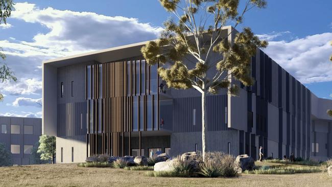 Artist rendition of the $200m Eurobodalla Hospital.