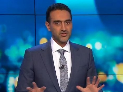 Waleed Aly on The Project.