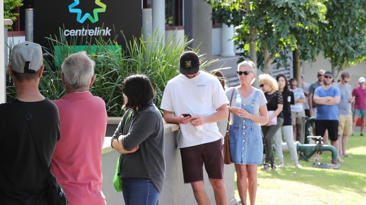 The pandemic has left countless Aussies out of work. Picture: Glenn Hampson