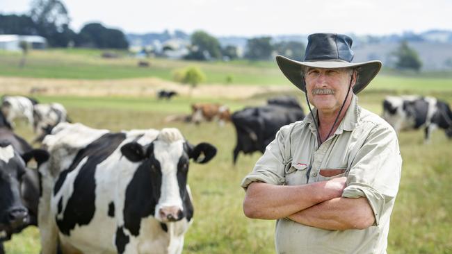 Rob Auchterlonie is a dairy farmer and member of the NCFH Primary Producer Knowledge Network. Picture: Zoe Phillips