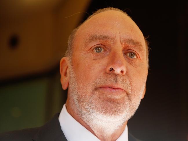 SYDNEY, AUSTRALIA - NewsWire Photos AUGUST 17, 2023: Brian Houston leaves the Downing Centre local court after being found not guilty on Thursday. The Hillsong founder is charged with covering up his fatherÃs sexual abuse of a young boy. Picture: NCA NewsWire / Nikki Short