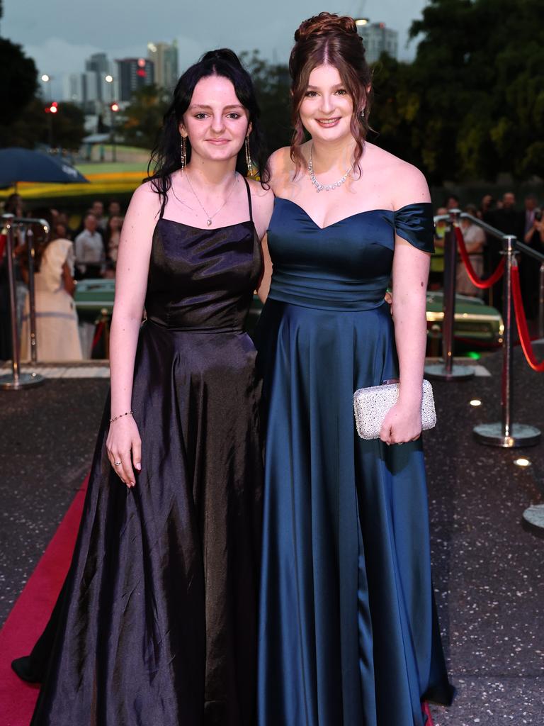 Students arrive for Robina State High formal at HOTA. Picture: Glenn Hampson.