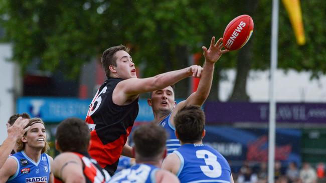 Star forward Tyler West led Tea Tree Gully to an important win over ROC. Picture: Brenton Edwards