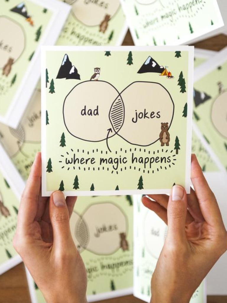 Dad Jokes Card by Word Finders Club. Picture: Etsy.