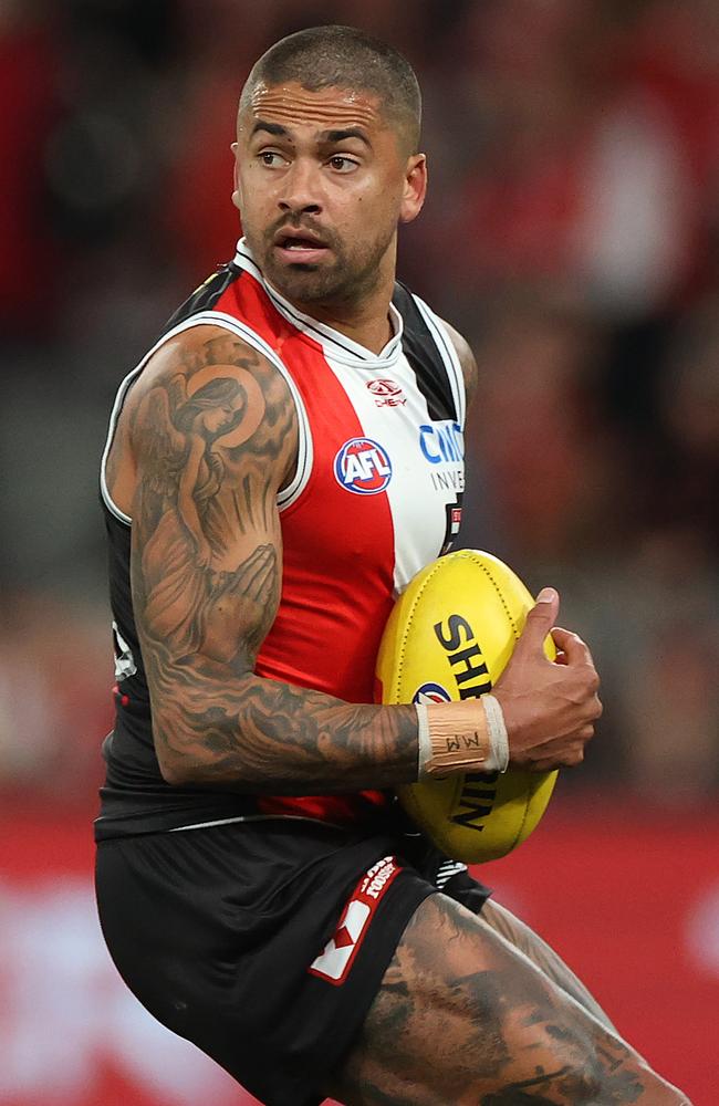 Bradley Hill slowed down later in the season. Picture: Kelly Defina/Getty Images