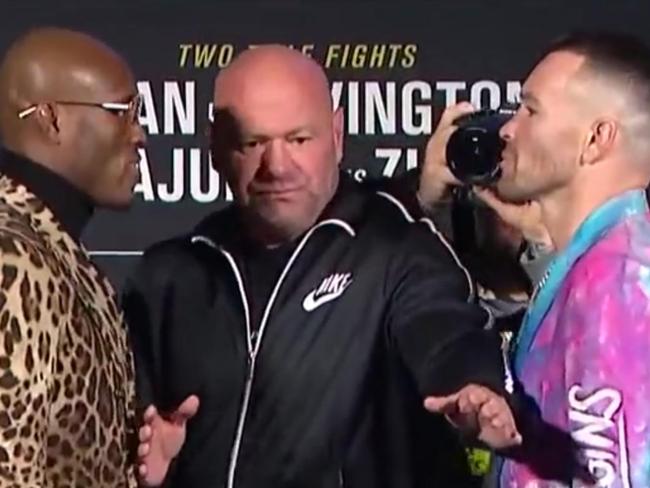 Covington explodes in wild UFC face off