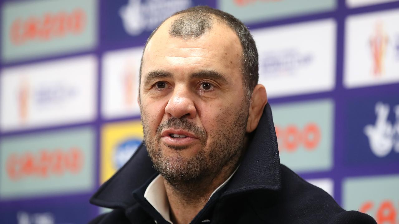 Michael Cheika is interested in the Eels job. (Photo by Jan Kruger/Getty Images for RLWC)