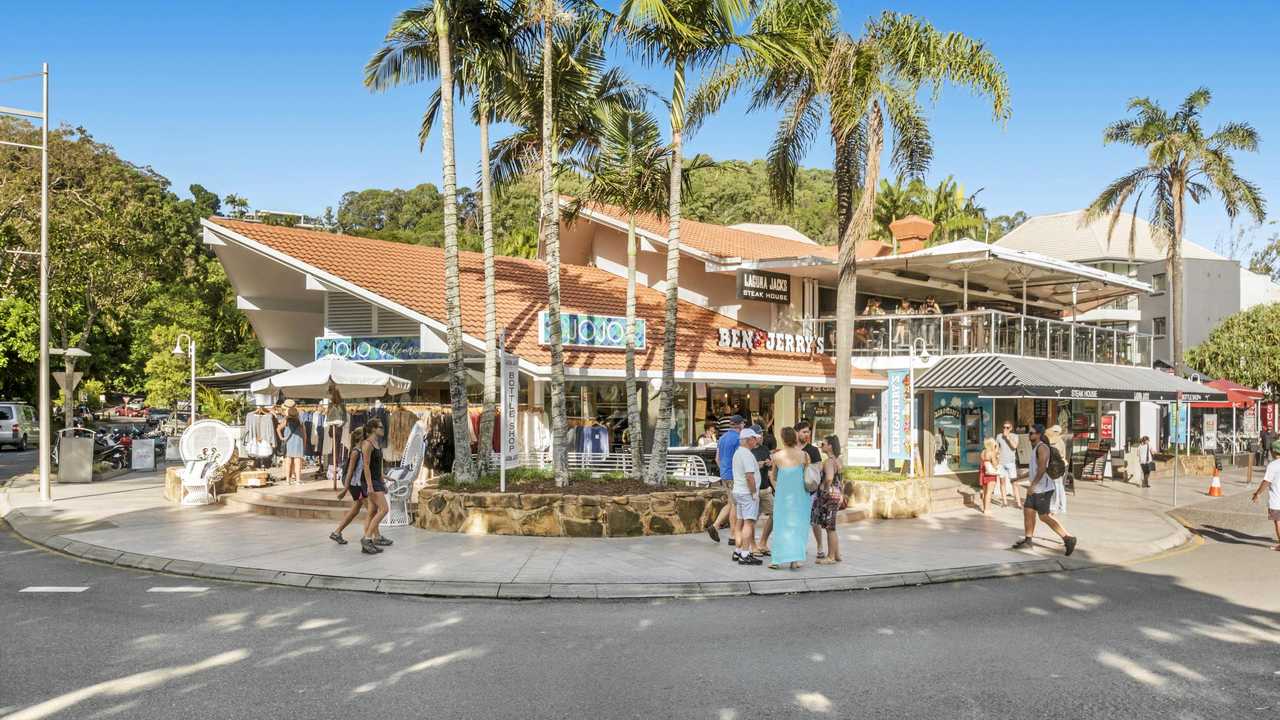 This Hastings Street commercial property in Noosa has sold for $21 million. Picture: Contributed