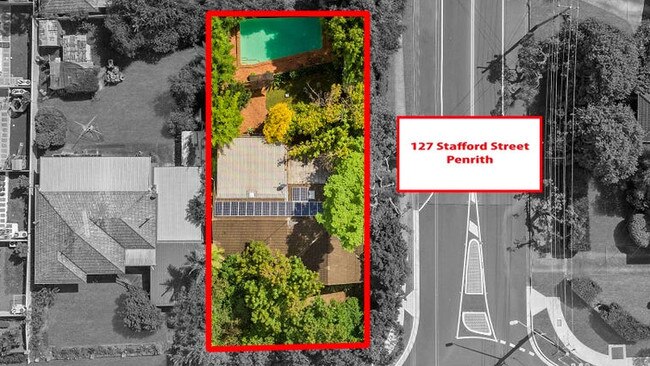 127 Stafford Street, Penrith was Joe's grandparents property that the PRD real estate bros recently sold. Picture: realestate.com.au