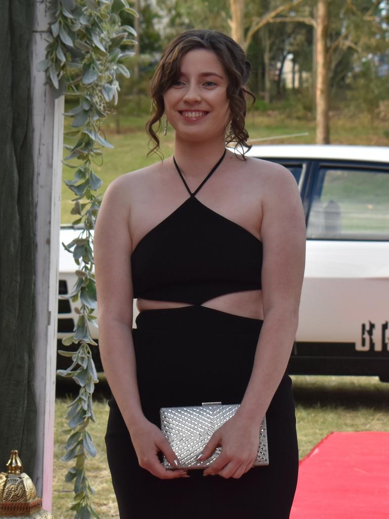 Libbie Halliday at the Gympie State High School Formal 2022.