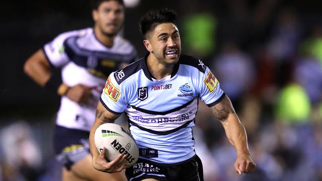 Shaun Johnson starred in the home side’s crucial win. Picture. Phil Hillyard