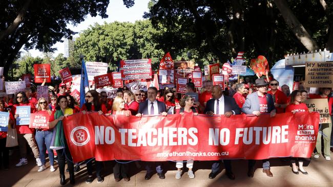 Wage increase negotiations between the union and the state government have been postponed until after June's state budget. Picture: Jenny Evans