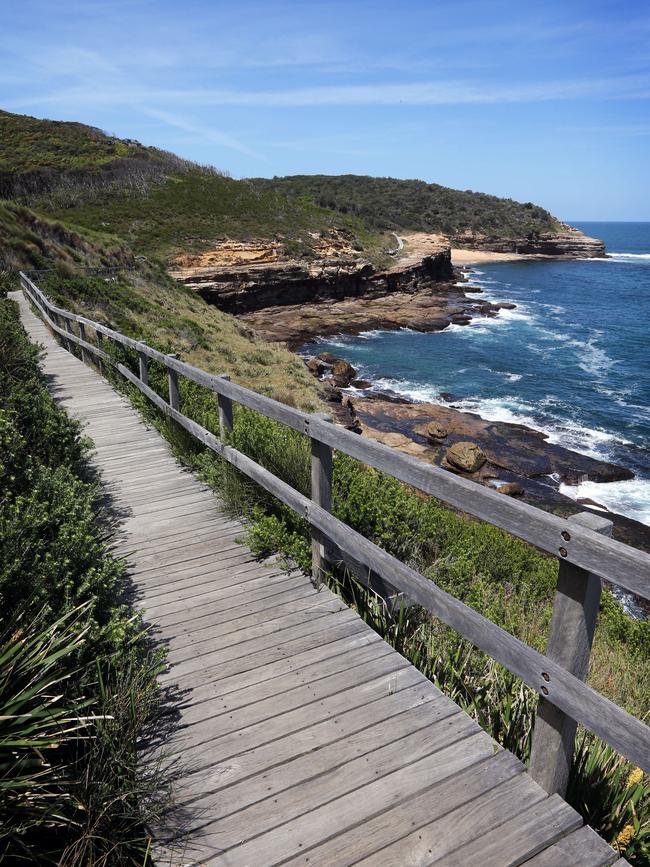 The walk starts from Putty Beach in Killcare on the Central Coast.