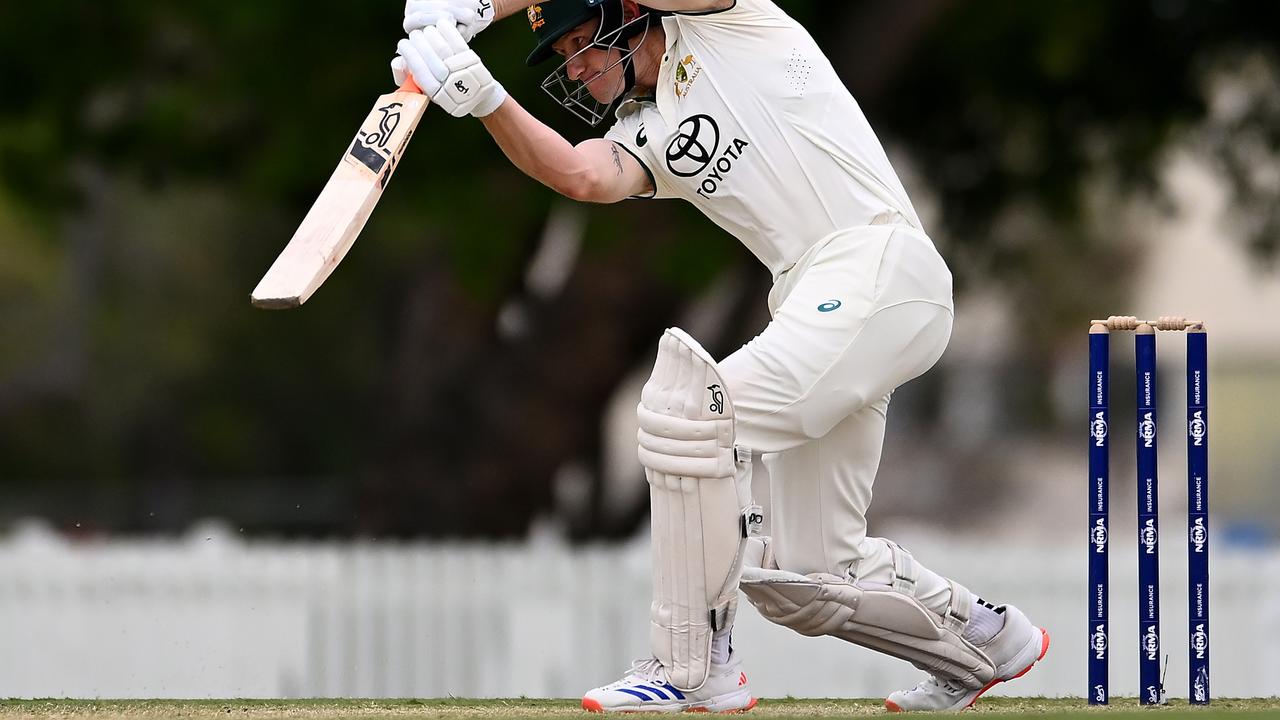 Cameron Bancroft of Australia A. Photo by Albert Perez/Getty Images