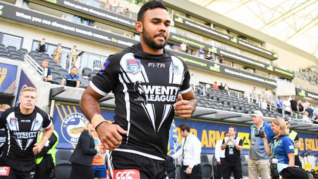 Bevan French has scored eight tries in eight games for Wentworthville Magpies.