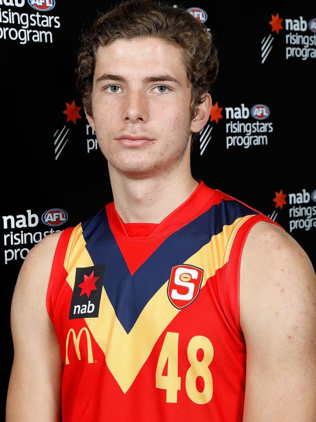 Callum Coleman-Jones at the Under 18 Championships at Etihad Stadium last year.