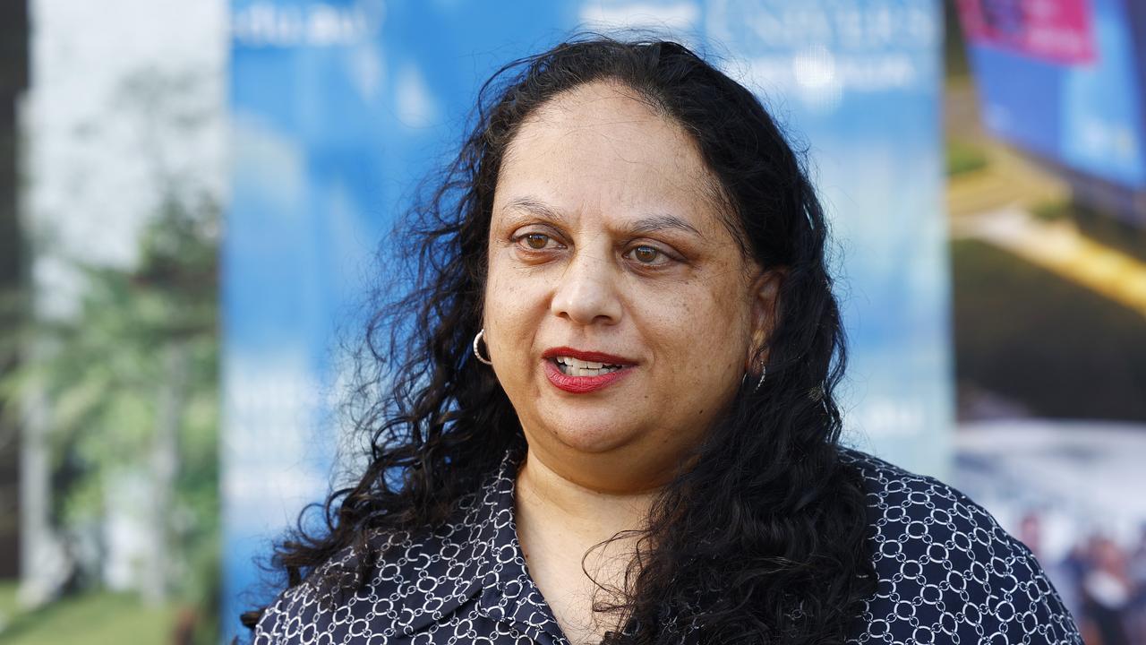 Cairns Health and Hinterland Health Service CEO Leena Singh says she’s committed to listening and acting on staff feedback Picture: Brendan Radke