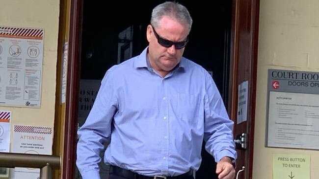 Granville State School principal Leon Alexander McKay during an appearance before Maryborough Magistrates Court.