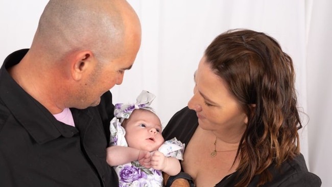 Jade and Ben Bell had Ariana Bell through IVF after 10 years of trying.