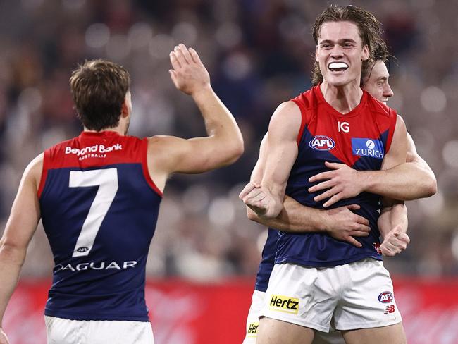 Trent Rivers excelled as a midfielder in round 15 against North Melbourne. Picture: Darrian Traynor/AFL Photos/via Getty Images