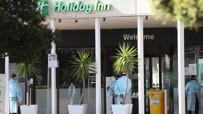 Victoria’s hotel quarantine scheme has been plagued by outbreaks. Picture: NCA NewsWire/David Crosling