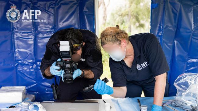 AFP human trafficking investigators assessing allegations of potential sexual servitude offences by a NSW man. Picture: AFP.