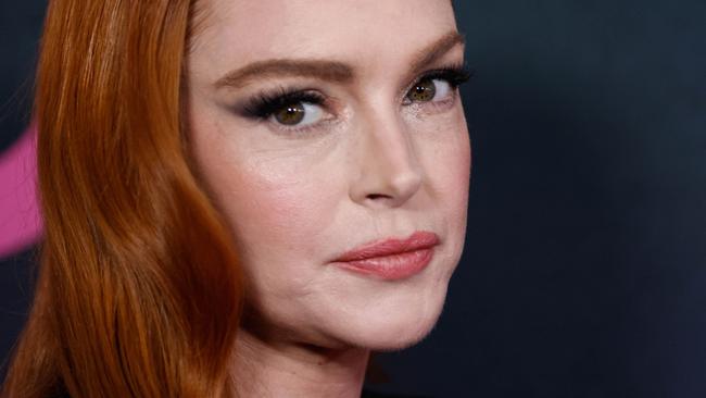 Lindsay Lohan. Picture: AFP