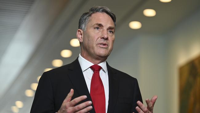 Australia’s Defence Minister Richard Marles will be in attendance at the AUKUS meeting in London. Picture: NewsWire