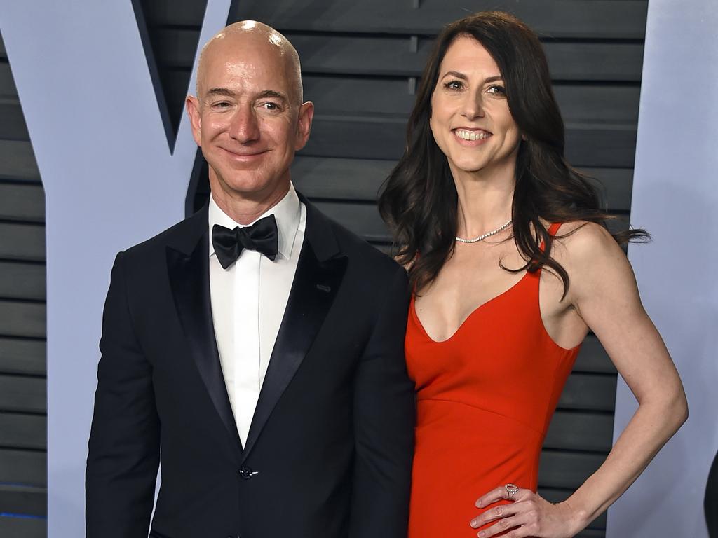 Jeff Bezos and wife MacKenzie Bezos only just announced their separation after 25 years of marriage. Photo by Evan Agostini/Invision/AP, File