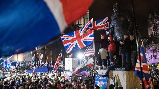 188 weeks after the referendum on June 23rd, 2016, Britain has finally left the EU. Picture: Getty