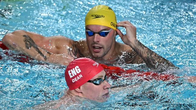 Gold medallist England's Tom Dean and Silver medallist Australia's Kyle Chalmers