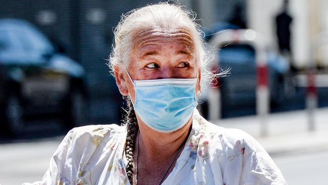 Dianne Davis outside the Adelaide Magistrates Court. Picture: NCA NewsWire / Brenton Edwards.