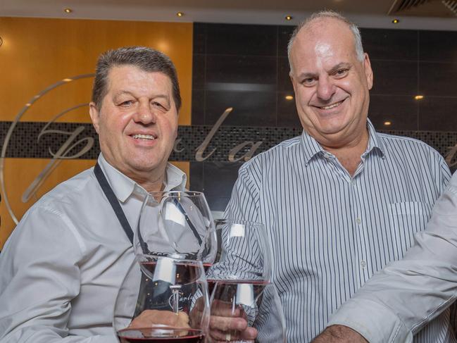 Gabriele Bibbo, Raffaele Simeone, David Basheer and Danny Rattennit at the North Tce restaurant Parlamento Pictured on Tuesday 11th Feb 2025. Picture: Ben Clark