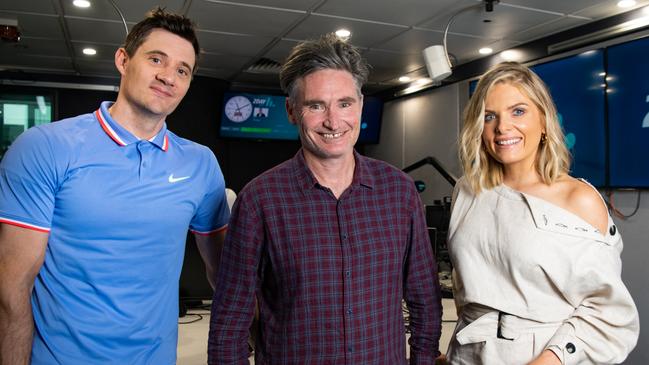 Ed Kavalee, Dave Hughes and Erin Molan.